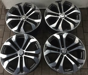 5x112 R17 Original Mercedes šedo-leštene ET 36 - 2