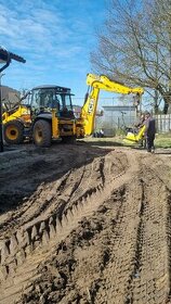 Výkopové, zemné a búracie práce. JCB 4CX - 2