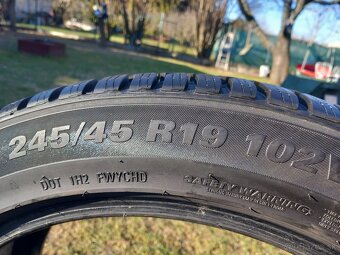 245/45 r19 zimne pneumatiky - 2