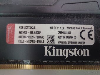 DDR3 - 2 x 4 GB - 2