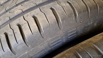 Predám 3ks pekné letné 215/55r18-99V Continental - 2