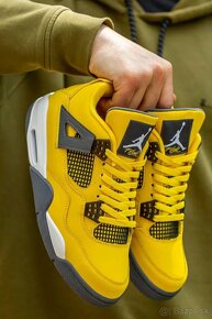 Nike Air Jordan Retro 4 Lightning Tour Yellow - 2