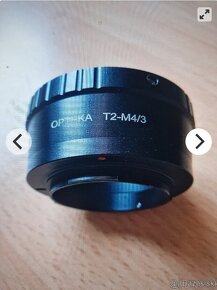 Predám adaptér T-mount na m43 - 2