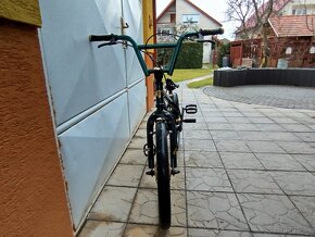 Predám BMX S'COOL XtriX 40 tmavozelený/zlatý - 2