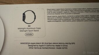 Predám funkčné Apple Watch SE 44mm - 2