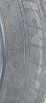 Predám 4 letné pneumatiky 205/55 R16 91W Michelin - 2