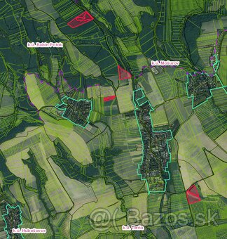 Terňa – 5.100 m2 ORNÁ PÔDA a LES - Na predaj - 2