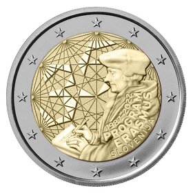 Euromince - pamatne dvojeurove mince SLOVINSKO - 2