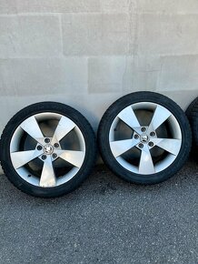 Škoda Denom r17 5x112 225/45 zimné pneumatiky - 2