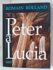 Kniha Peter a Lucia - Romain Rolland, vydanie z roku 2001 - 2