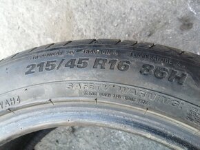 215/45 r16 Kumho - 2