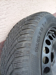 Disky original Mercedes 6,5x15 5x112 ET47+zimne pneu - 2