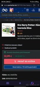 Harry potter a kúzelní tvorovia - 2