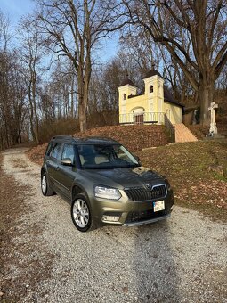 Škoda Yeti 1.2 TSI 81kw DSG Facelift,Navigácia,CarPlay,Ťažné - 2