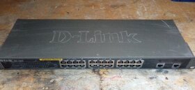 Gigabit switch D-link DES 1026G, SMC-EZ6516TX - 2