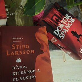 STEPHEN KING &  Stieg Larsson &  DOMINIK DÁN ???? - 2