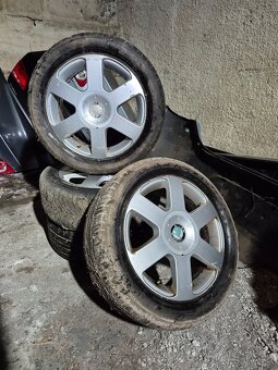 Predám elektróny 5x112r16 originál Škoda Octavia zn. RONAL - 2