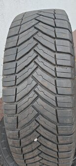 Plechové disky Ford 5x160 a zimné Michelin 215/60 R17C - 2