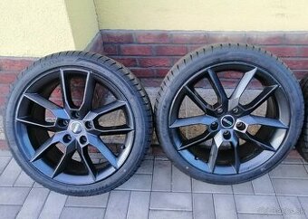 5x112 R18 or. RS octavia Gemini +letné pneu - 2