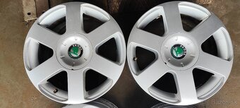 5x112 R16 Škoda Octavia originálne elektróny - sada - 2