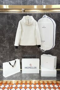 moncler biela lyziarska bunda - 2