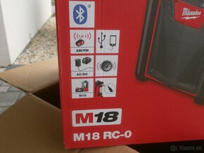 Predam radio Milwaukee M18 RC-0 - 2