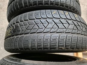 235/60 r18 zimné 4 ks PIRELLI RUNFLAT dezén 6,6-6,5 mm DOT20 - 2