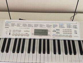 Nové Casio keyboard s mikrofónom - 2