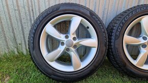 Zimná sada originál Audi A6, 5x112 R17 + pneu 225/55 R17 - 2