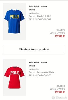 dámske tričká Polo ralph Lauren - 2