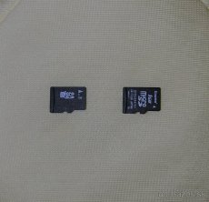 Nokia MicroSD 1GB a 2GB, SanDisk SD 256MB - 2