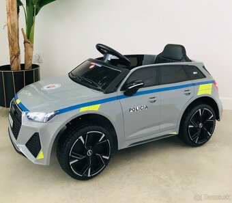 Detské elektrické autíčko RS6 policajné - 2