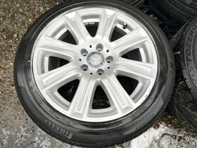 Alu sada =5x112= orig. MERCEDES= s pneu =245/45 R17 - 2