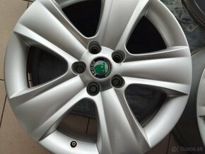 SADA ALU DISKOV 5X112 7.0JX17 H2 ET45 SKODA ORIGINAL - 2