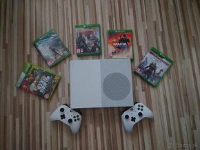 XBOX ONE S 1TB + 2x Ovládač + 7 hier - 2