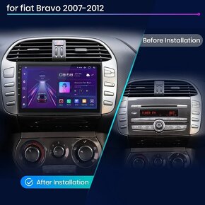 Rádio Android Fiat Bravo II - 2