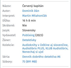 Audio Dominik Dán - Červený kapitán - 2