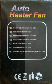 Predám ventilátor - fén do auta - 2