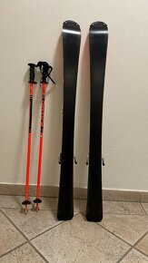 BLIZZARD Firebird JR 110cm + FDT JR 4.5 + palice 85cm - 2