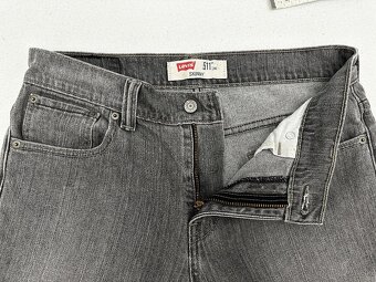 Pánske džínsy - skinny LEVIS 511 - veľkosť 31/32 - 2