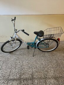 Mestský dámsky bicykel s nosičom LADY 24 - 2