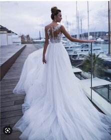 Svadobné šaty, Nora Naviano, veľ.S - 2