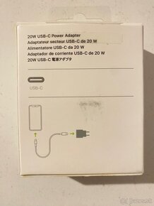 Originál USB-C adaptér 20W Apple, nabíjačka pre iPhone  Nová - 2