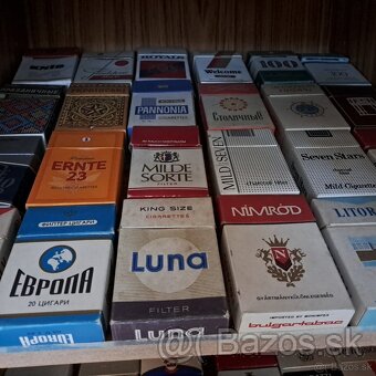 Zbierka cigaretových krabičiek - 2