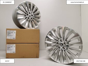 Škoda Kodiaq, Enyaq orig. alu disky R20 5x112 ET45 1254 - 2