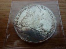 Vzácnejší toliar 1775A Maximilián III. Jozef - 2