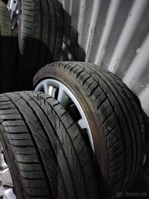 4ks alu orig. Škoda 5x112 R18 pneu 225/40 - 2