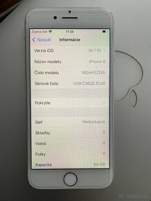 iPhone 8 64GB silver - 2