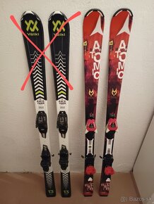 140 cm junior / detske lyze ATOMIC REDSTER Hirscher - 2