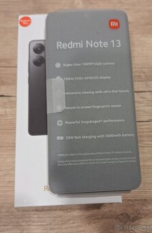 Xiaomi Redmi Note 13 8/256GB, nepoužívaný - 2